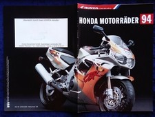 Honda Motorräder Programm 1994 CBR 900 RR, CBR 600 F, GL 1500 SE, CB 500, CN 250