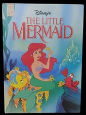 Disney's THE LITTLE MERMAID Hardcover Book Classic Storybook 1994 - See Photos