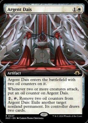 x1 Argent Dais - Extended Art R MTG Modern Horizons 3 M/NM, English