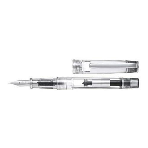 Pilot Prera Iro-Ai - Pluma Estilográfica De Punta Media, Cuerpo Azul Transparente Fprn 350r Tlm
