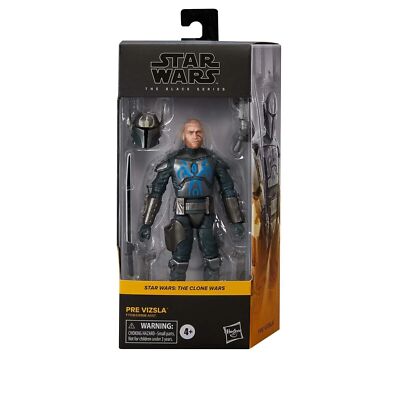 STAR WARS The Black Series Pre Vizsla, The Clone Wars Collectible 6-Inch...