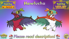 Shiny/Non-shiny Hawlucha 6IV Pok mon Scarlet/Violet Legal