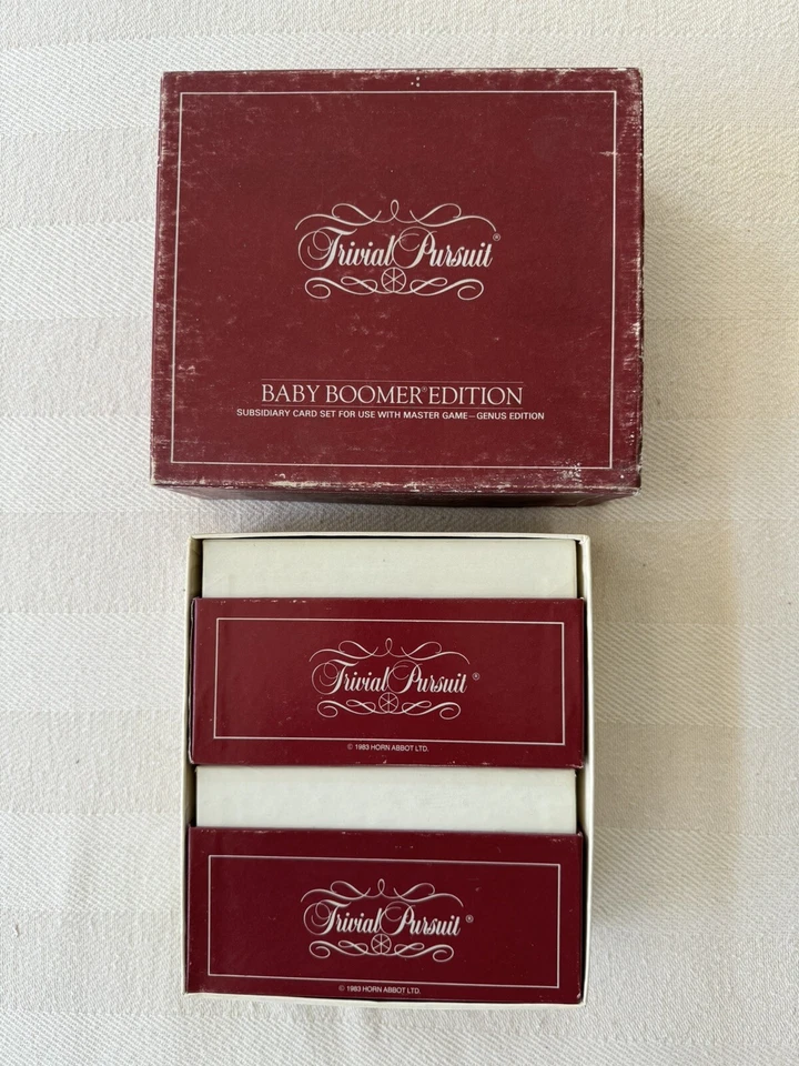 Trivial Pursuit Baby Boomer Edition Subsidiary Card Set for Use with Master Game - Image 3 of 4