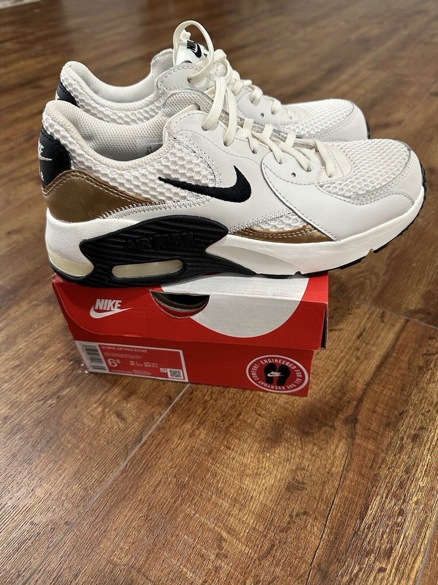 靴 NIKE AIR MAX EXCEE PHANTOM 6.5 Size 6.5 - Nike Air Max Excee Phantom Metallic Gold W for