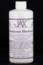 Jax Black Blackener Patina for Aluminum - 16 oz.