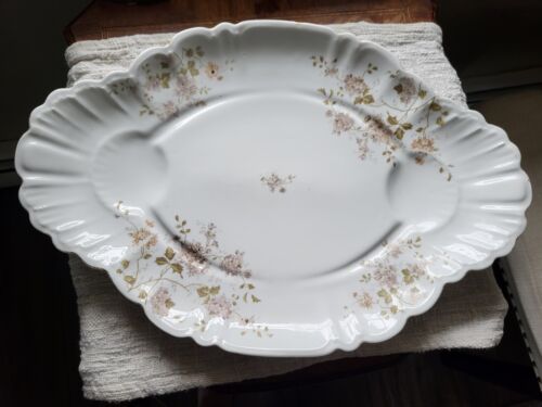 Gorgeous LS&S Carlsbad Meat Serving China Platter - Picture 1 of 5