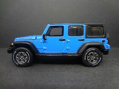 Auto World 18 Jeep Wrangler Rubicon Unlimited Chief Blue Loose New Mint 1 64 Ebay