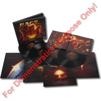 RAGE. The Soundchaser Archives / 30TH ANNIVERSARY 4x Vinyl LP Box Set NEW SEALED