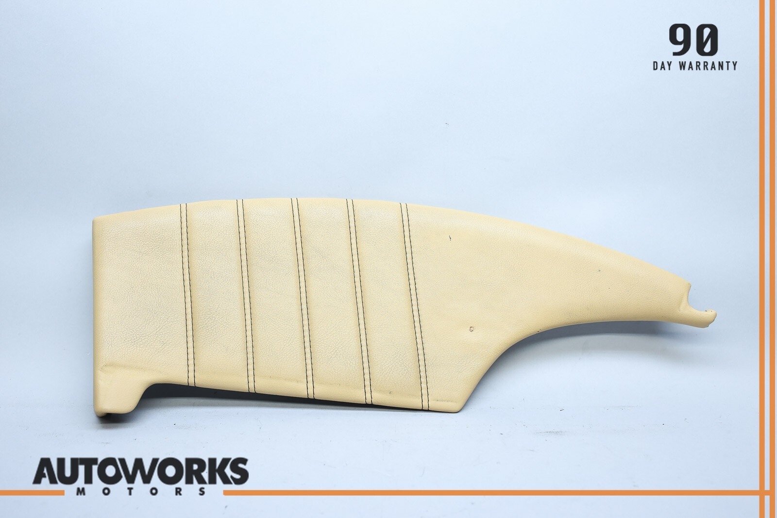 04-08 Maserati Quattroporte M139 Front Left Side Door Panel Leather Trim OEM