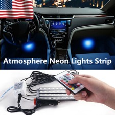 Led light strip for Cars Inside car Lighting interior Glow Full 4 36 Color US
