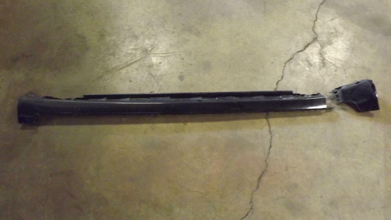 08 AUDI AUDI A4 Left Driver Side Black Rocker Moulding Molding 8E0853859