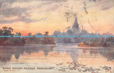 R493295 Shwe Dagon Pagode Rangoon Edith Pinhey 1905 Wide Wide World Burma Series