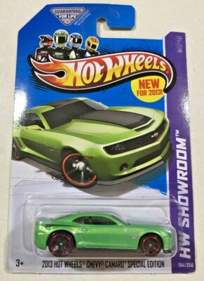 2013 HOT WHEELS SHOWROOM SERIES 13 CHEVY CAMARO SPECIAL EDITION