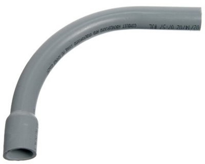 Carlon Lamson & Sessons UA9AHB-CTN 1-1/2'' 90° Schedule 40 Elbow With Bell End