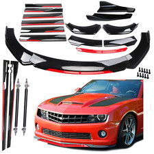 Front Rear Bumper Spoiler Body Kit Splitter Side Skirt For Chevrolet Camaro Ss