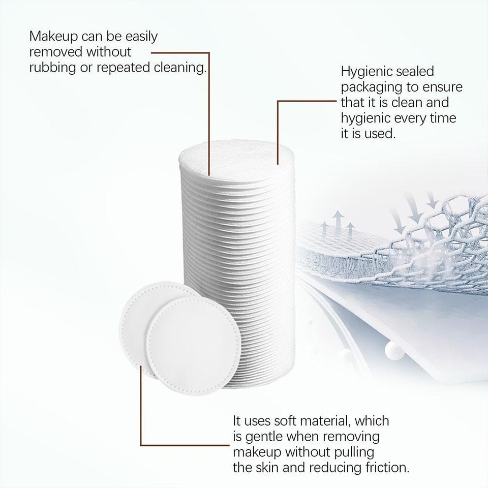 Cotton Makeup Remover Pads Round Soft Cotton Pads Washable Make Up Cotton Padsg eBay