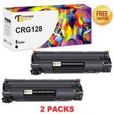 2 Pack Toner Cartridge For Canon 128 ImageClass D530 MF4770n MF4880dw MF4890dw