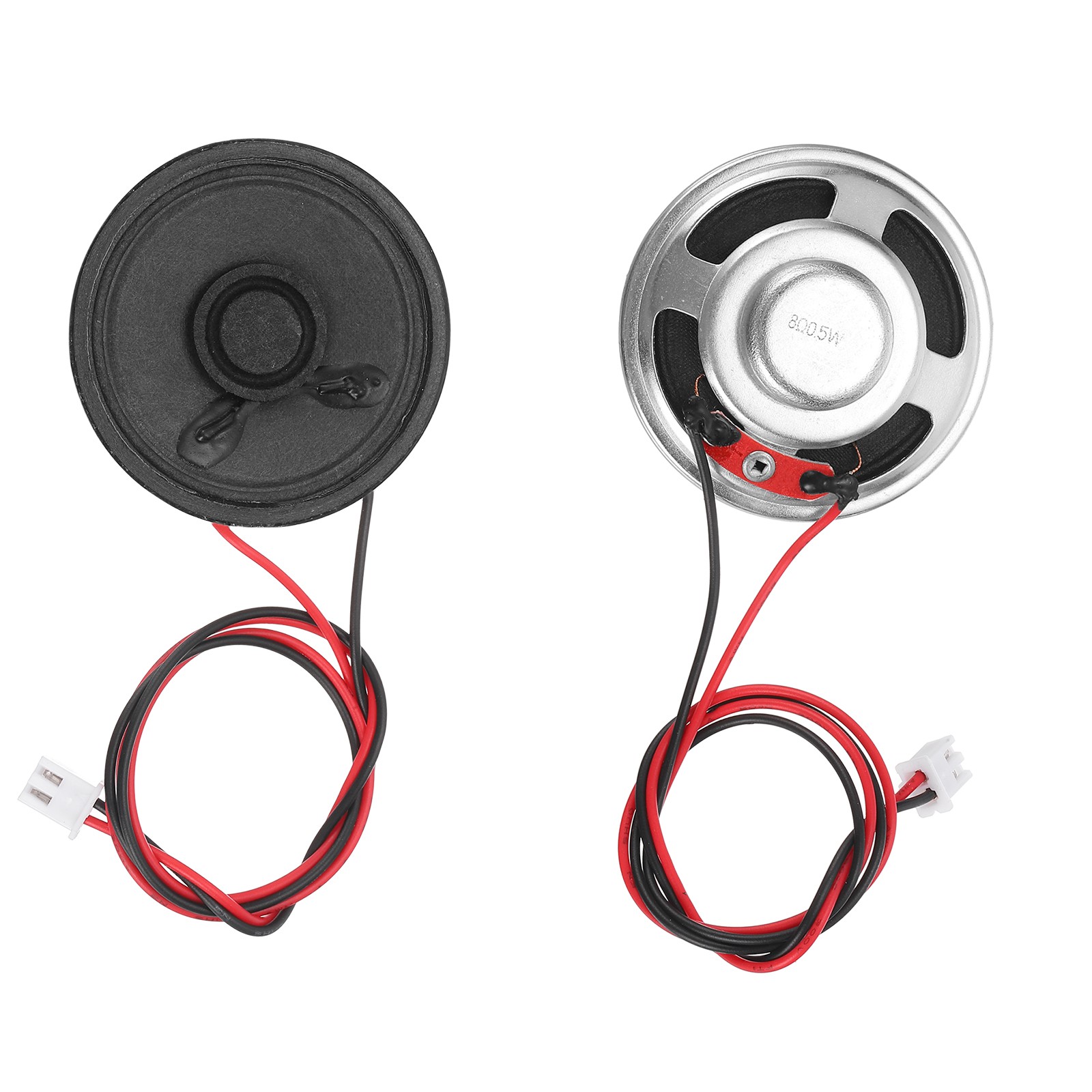 2pcs Internal Magnet Speaker 0.5W 8 Ohm 2.54mm Round Loudspe