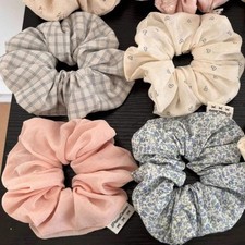 6-Piece Hair Scrunchie Set