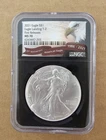 NGC 35TH ANNIVERSARY 2021 S$1 EAGLE LANDING T-2 FIRST RELEASES MS 70 293