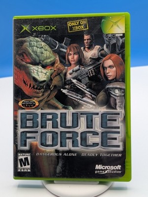 Brute Force  Microsoft Original Xbox 2003 Game with Manual