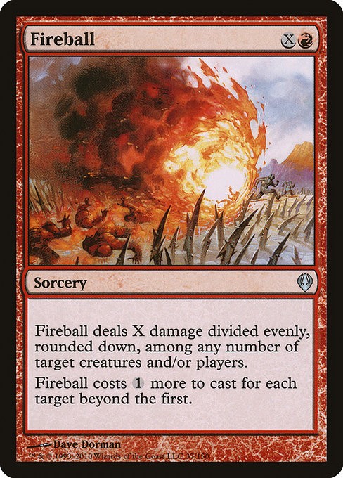 [MTG] Fireball (037) (ARC) LP-HP