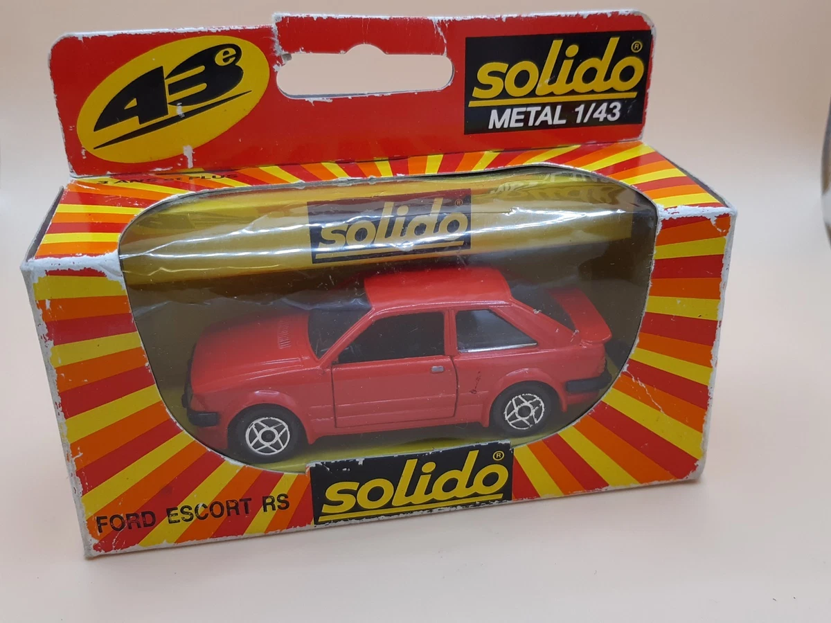 Kit Monté base Solido SB 1/43 - Ford Escort II RS Gr5 n°1 Mampe