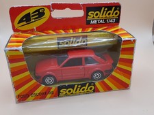 JOUET ANCIEN SOLIDO FORD ESCORT RS N°1207 + BOITE