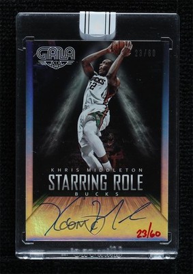 2014-15 Panini Gala Starring Role Signatures /60 Khris Middleton #3 Auto 10jq