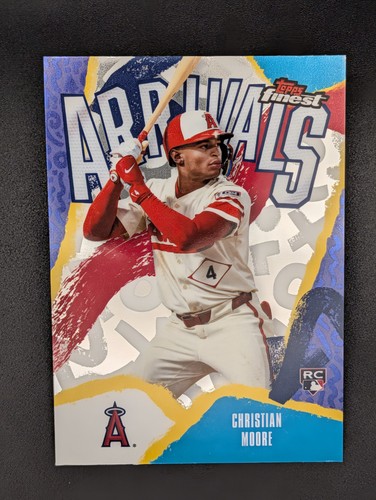 2026 Topps Finest Christian Moore Base (RAW)