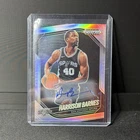 Panini 2024-25 Prizm Black Harrison Barnes Autograph #85 San Antonio Spurs