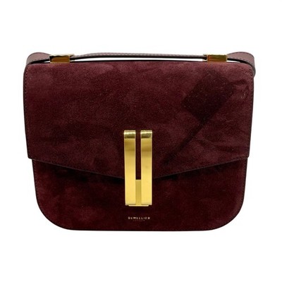 DeMellier Vancouver Brown Suede/Leather Crossbody
