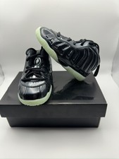 NIKE LITTLE POSITE ONE TD BLACK-BARELY GREEN Size 6c Sku CW1595-001 Brand New