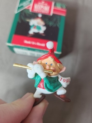 Vintage Hallmark Keepsake - Hark! It s Herald Ornament - 1991 MIB