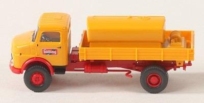 Wiking 043802 Pritschenkipper mit Aufsatztank