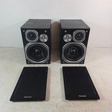 Panasonic SB-PMX5 Bookshelf 3-Way Stereo Speakers Hi-Fi Audio 100w Working