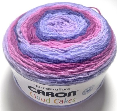 CARON CLOUD CAKES 1 skein. PLUCKY PURPLE. I Combine Ship,read det.