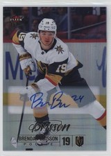 2024 Upper Deck Fleer Ultra Rookies Rainbow Foil Brendan Brisson #249 Auto 0nr3