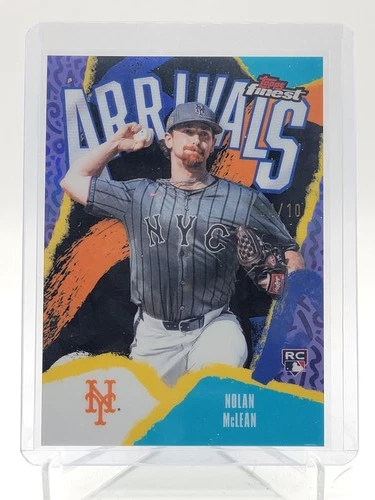 2026 Topps Finest Nolan McLean Refractor (RAW)