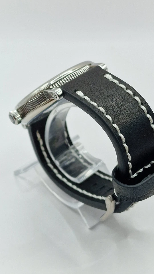 Rolex Wristwatch with Vintage Pocket Watch Movement Marriage 45mm - Image 3 of 4