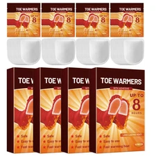 Foot Warmer 40Pcs Feet Toe Heel Warmers 8 Hours Superheat Extra Long Activation