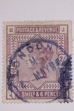 GB SC#96 SG178 2s6d Lilac SOTN SON Cancel Used Stamp