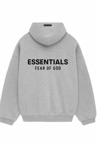 Fear of God Essentials Fleece Hoodie (FW24) Gray Brand New 100% authentic Size S