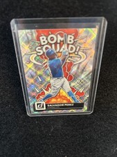 2022 DONRUSS BOMB SQUAD DIAMOND SALVADOR PEREZ