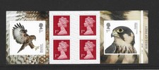 GB 2019 6 x 1st CLASS BIRDS OF PREY STAMP BOOKLET PM66 - CYLINDER W1