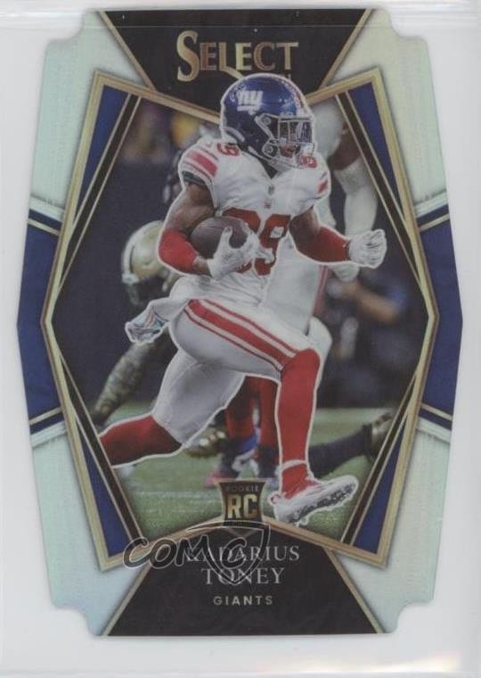 2021 Select Premier Level Silver Prizm Die-Cut Kadarius Toney Rookie RC 0pd2