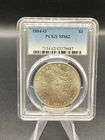 1884-O Morgan Silver Dollar $1 PCGS MS62 – New Orleans Mint