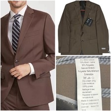 Michael Kors Men' Brugue Classic Fit Wool Stretch Suit Jacket 38R New NWT