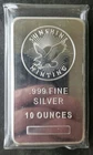 Sunshine Minting 10oz Silver Eagle Bar in a Plastic Envelope