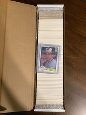 1982 Donruss Baseball Complete Set, Babe Ruth Puzzle Included. Cal Ripken